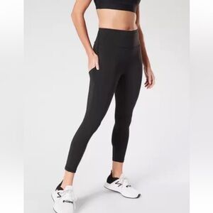 Athleta Women's Black High-Waisted Leggings